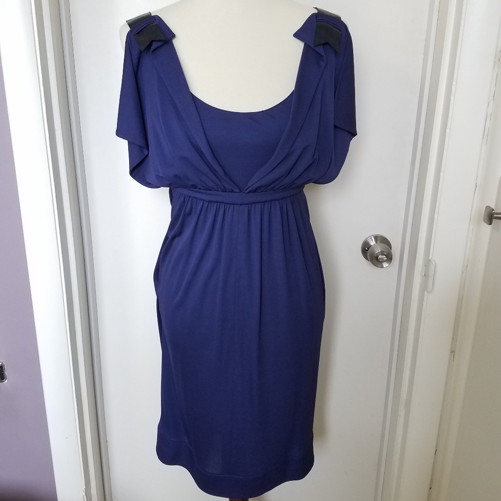 Vintage FENDI (2000's) Dress w PVC straps sz S/2-4